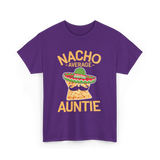 Nacho Average Auntie Mexican T-Shirt - Purple