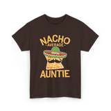 Nacho Average Auntie Mexican T-Shirt - Dark Chocolate