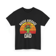 Nacho Average Dad Cactus T-Shirt - Black