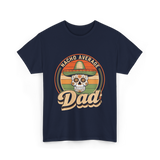 Nacho Average Dad Skull T-Shirt - Navy