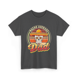 Nacho Average Dad Skull T-Shirt - Dark Heather