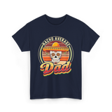 Nacho Average Dad Skull T-Shirt - Navy