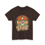 Nacho Average Dad Skull T-Shirt - Dark Chocolate