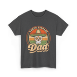 Nacho Average Dad Skull T-Shirt - Dark Heather