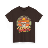 Nacho Average Dad Skull T-Shirt - Dark Chocolate