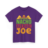 Nacho Average Joe Nachos T-Shirt - Purple