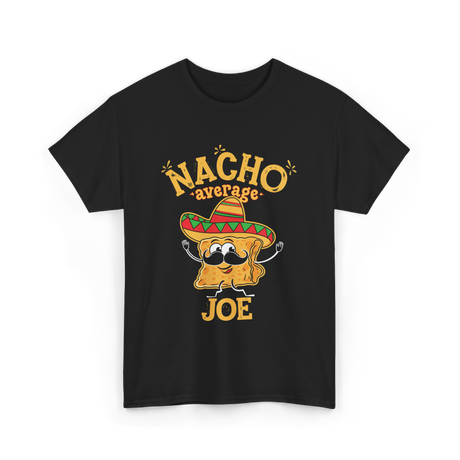 Nacho Average Joe Taco T-Shirt - Black