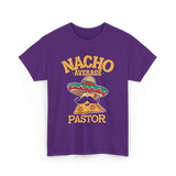 Nacho Average Pastor Cinco de Mayo T-Shirt - Purple