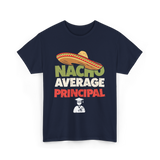 Nacho Average Principal T-Shirt - Navy