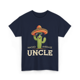 Nacho Average Uncle Cactus T-Shirt - Navy