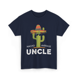 Nacho Average Uncle Cactus T-Shirt - Navy