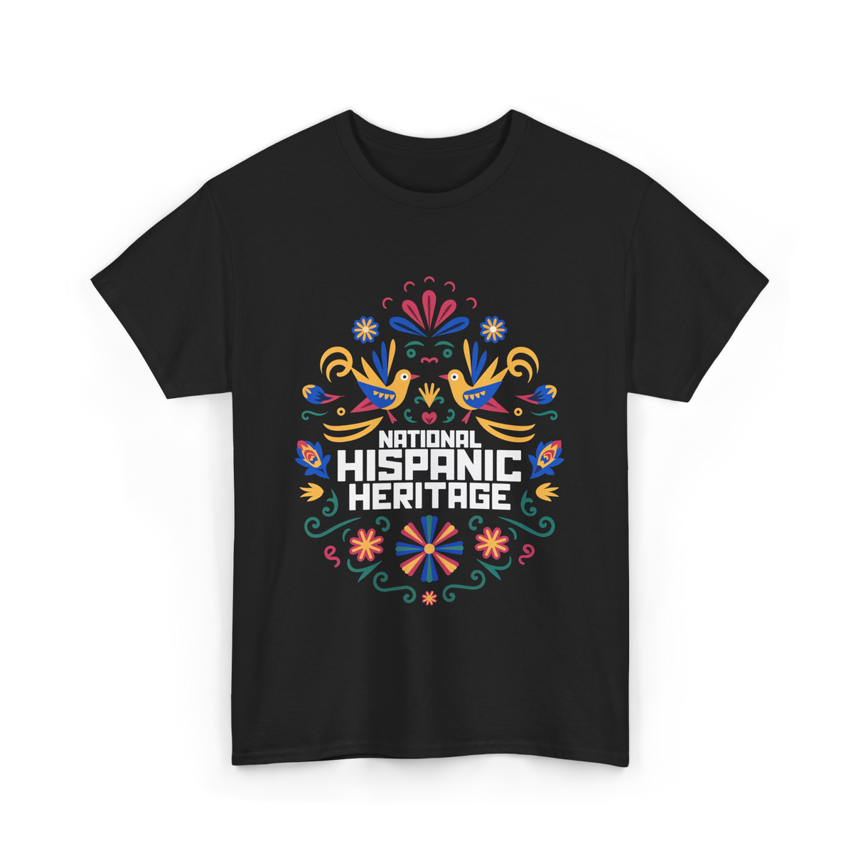 National Hispanic Heritage T-Shirt - Black