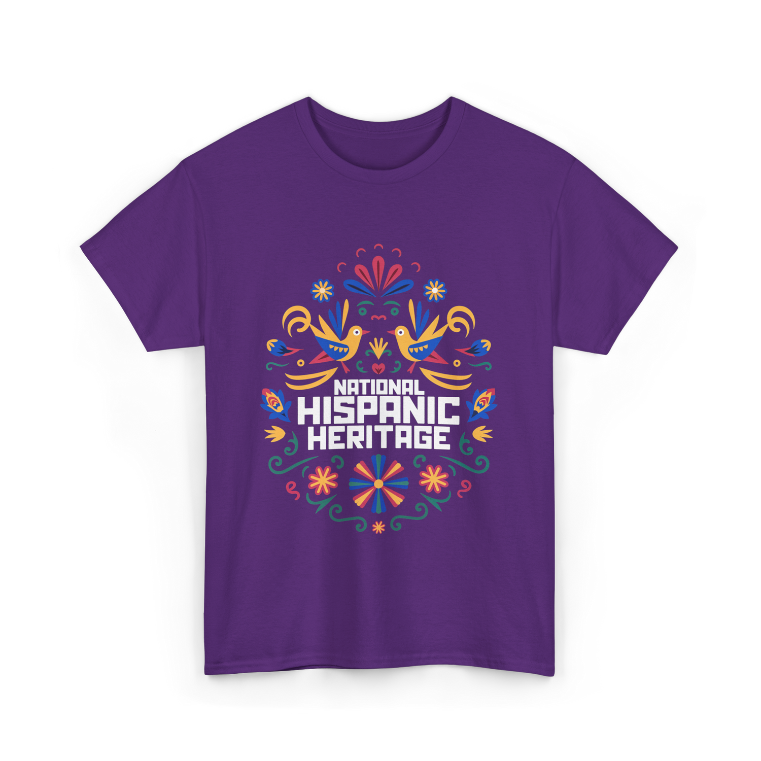 National Hispanic Heritage T-Shirt - Purple