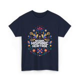 National Hispanic Heritage T-Shirt - Navy