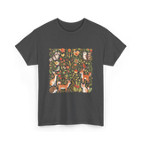 Nature Lover Forest Animals T-Shirt - Dark Heather