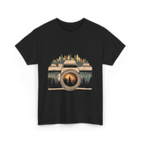 Nature Photography Camera T-Shirt - Black