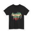 Nature Scene Outdoors Forest Landscape T-Shirt - Black