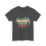 Nature Scene Outdoors Forest Landscape T-Shirt - Dark Heather