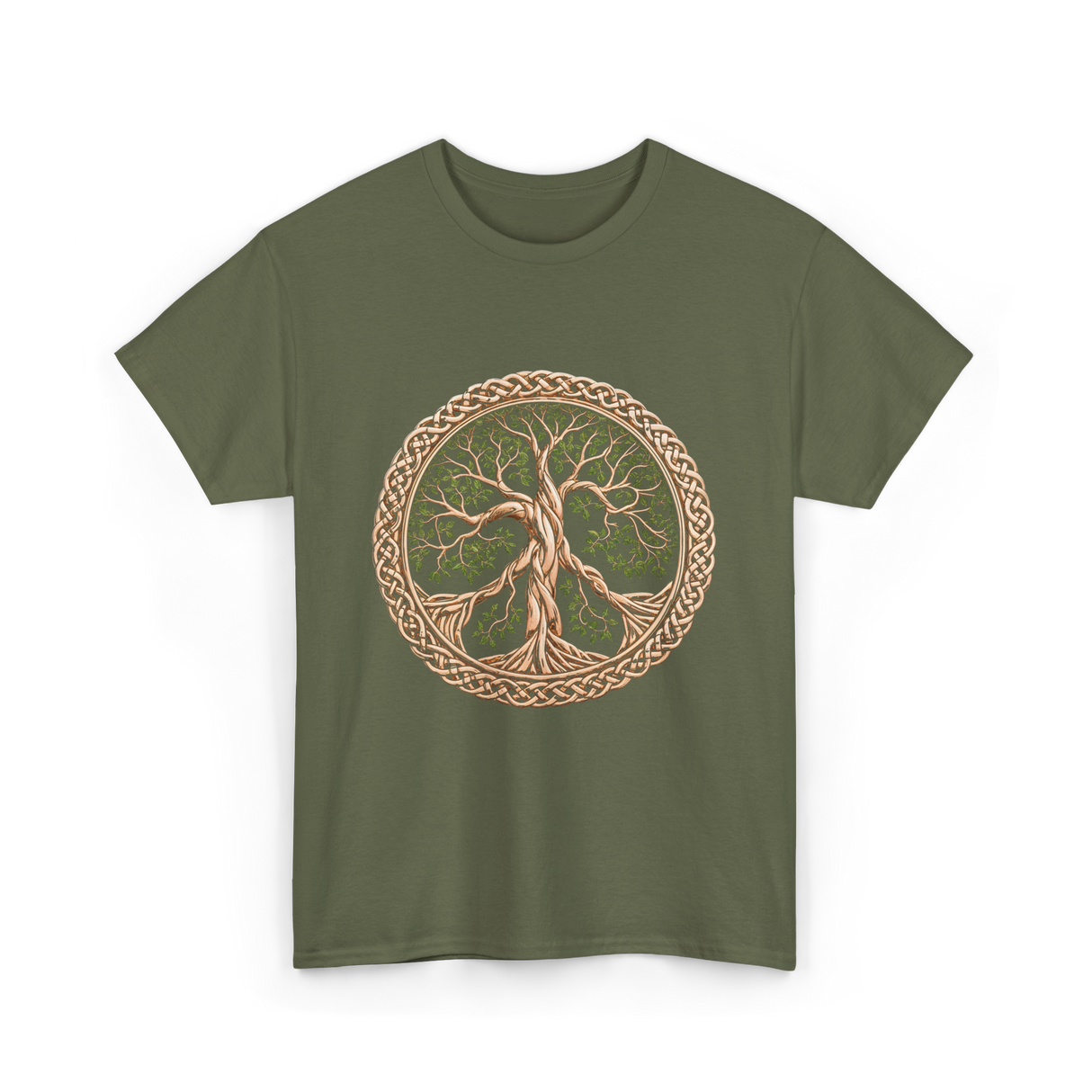 Nature Symbol T-Shirt - Military Green