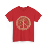 Nature Symbol T-Shirt - Red