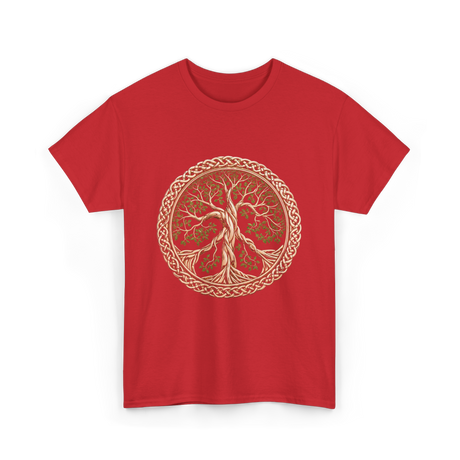 Nature Symbol T-Shirt - Red