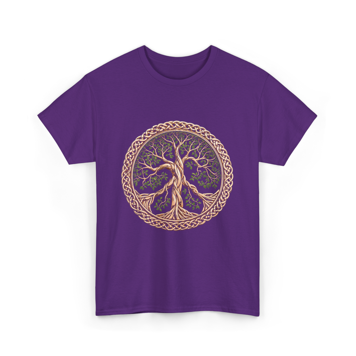 Nature Symbol T-Shirt - Purple