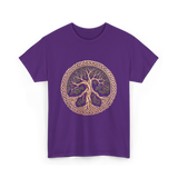 Nature Symbol T-Shirt - Purple