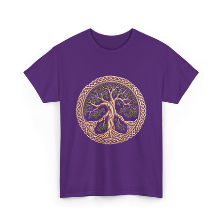 Nature Symbol T-Shirt - Purple