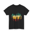 Nature Trees Forest Outdoors T-Shirt - Black