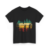 Nature Trees Forest Outdoors T-Shirt - Black