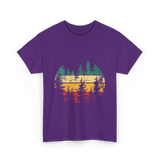 Nature Trees Forest Outdoors T-Shirt - Purple