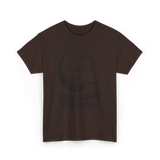 Nazaré Portugal Surfing Surfer Waves T-Shirt - Dark Chocolate