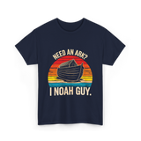 Need an Ark I Noah Guy Christian T-Shirt - Navy