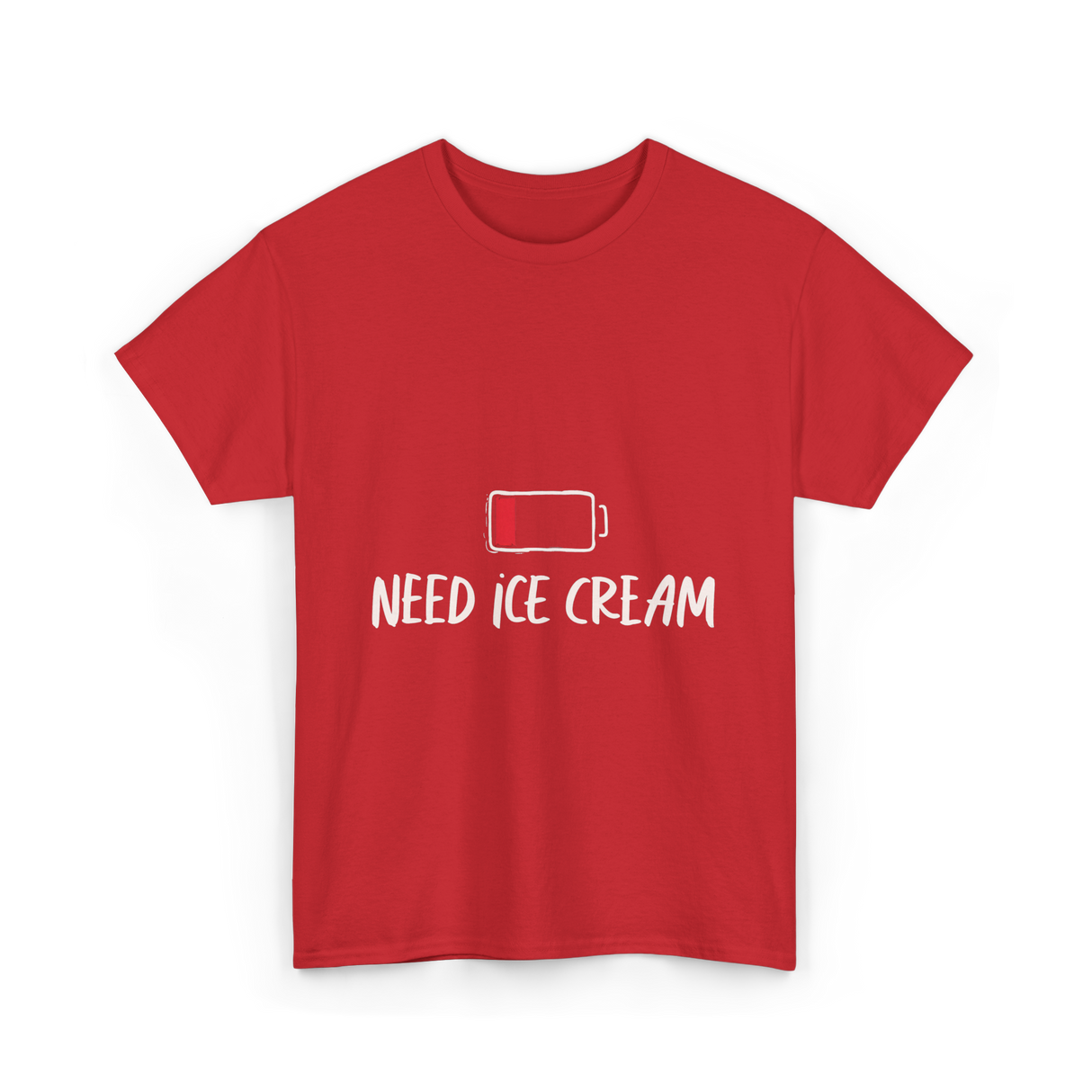 Need Ice Cream Summer Treat T-Shirt - Red