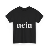 Nein Germany German Eagle T-Shirt - Black