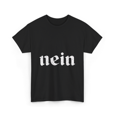 Nein Germany German Eagle T-Shirt - Black