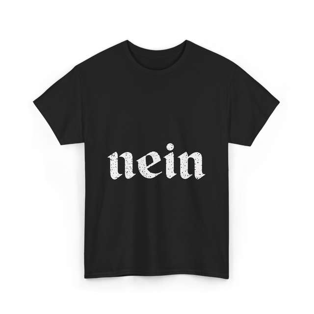 Nein Germany German Eagle T-Shirt - Black