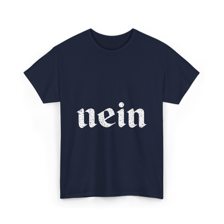 Nein Germany German Eagle T-Shirt - Navy