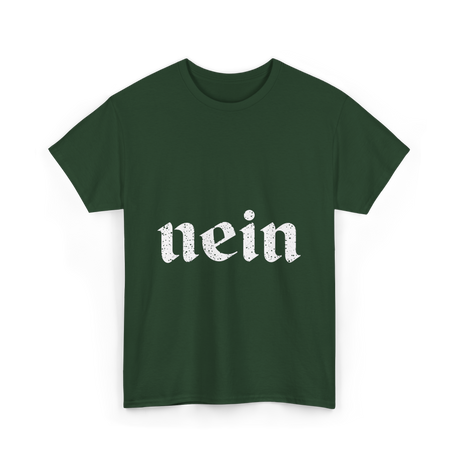 Nein Germany German Eagle T-Shirt - Forest Green