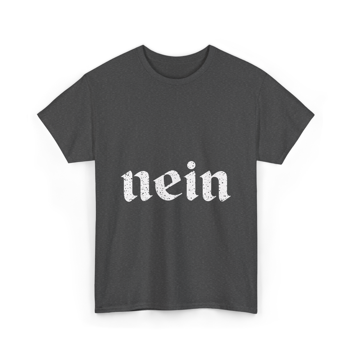 Nein Germany German Eagle T-Shirt - Dark Heather