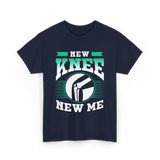 New Knee New Me Knee Surgery T-Shirt - Navy