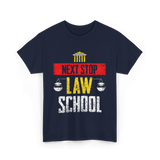 Next Stop Law School Graduate T-Shirt - Navy