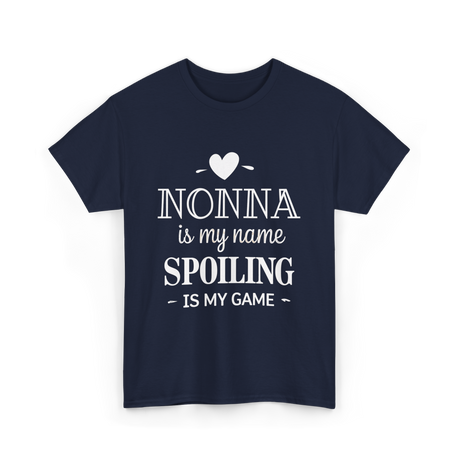 Nonna Is My Name Spoiling T-Shirt - Navy