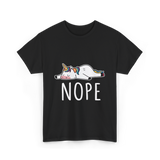 Nope Unicorn T-Shirt - Black