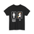 Normal People HR Unicorn T-Shirt - Black