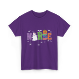 Norse Ghostly Nurse Halloween Costume T-Shirt - Purple