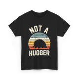 Not A Hugger Porcupine T-Shirt - Black