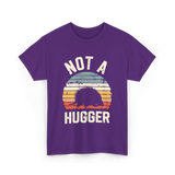 Not A Hugger Porcupine T-Shirt - Purple