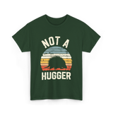 Not A Hugger Porcupine T-Shirt - Forest Green