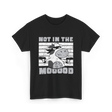 Not In The Mooood Cow T-Shirt - Black